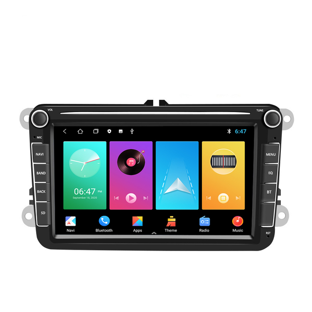 8" Autoradio Android 11 for Vw Passat B6 B7 Cc T5 Amarok Skoda Octavia2 Superb 2 Tiguan Seat Leon Jetta Caddy Golf 56 Multimedia