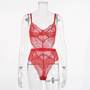 Nuova Lingerie Sexy 2022: Intimo Trasparente Senza Schienale con Spalline e Perizoma, in Pizzo Traspirante - Product Image 6