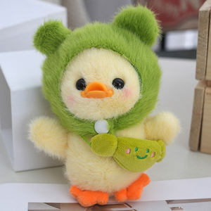 Vente chaude tête tordue canard série couette amusant en peluche accessoires personnalisés pendentifs point jouets en gros - Product Image 2