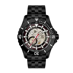 Morden Style fashion luxury business automatic waterproof mechanical watches for men
