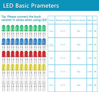 Composant électronique Fun Kit Module d'alimentation + Fil de liaison + Planche à pain + LED, Condensateur + Diode + Résistance + Transistor Raspberry Pi
