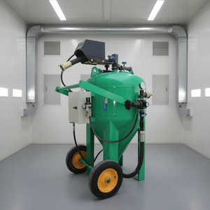 Machine de sablage DB800 à double réservoir montée sur camion avec compresseur d'air – Kit complet - Product Image 2