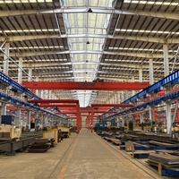 Bangunan Pabrik Struktur Baja Pracetak untuk Produksi Elektrolisis Aluminium, Pasokan Komponen Baja Kustom Langsung dari Pabrik