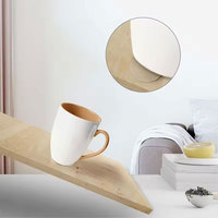 Ruban adhésif double face acrylique transparent résistant à la chaleur et aux intempéries pour usage extérieur, haute performance, pour signalétique et décoration