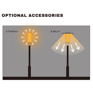 Lampade da Giardino a Goccia LED, Lampioncini da Giardino per Prato, Esterni, in Alluminio, Moderne, 50W, 70W, Decorazione in Alluminio - Product Image 3