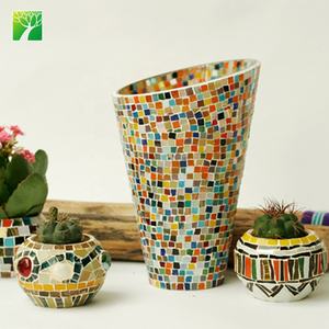 <span class=keywords><strong>Vendita</strong></span> calda moderna vaso germinato <span class=keywords><strong>in</strong></span> vetro fatto a mano fai da te mosaico decorazione per la casa per il giardino o Desktop per la camera degli alberghi o decorazioni per le vacanze - Product Image 1
