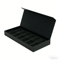 Boîte cadeau en papier personnalisée avec laminage mat de qualité supérieure pour l'emballage de parfums et de dentifrices de luxe avec fermeture magnétique