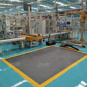 Uso de fábrica, alfombrilla de garaje industrial comercial antideslizante para interiores de 6,5 MM, baldosas de vinilo de PVC, característica antideslizante para taller - Product Image 6