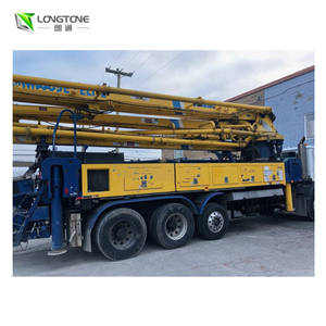 Pompe à béton montée sur camion diesel Zoomlion d'occasion, 37 m de portée verticale/horizontale, productivité de 160 m/h, modèle 2020 - Product Image 5