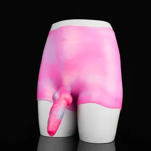 FAAK Novos Produtos Silicone Sólida Dildo Calcinha Wearable Sexo Brinquedo Dildo Cueca Calcinha Gay Com Penis Dildo Para Mulheres Sex Toys