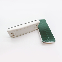 Étiquettes anti-métal ABS NFC RFID HF de 78x31 ICODESLI-X imprimées au laser de taille personnalisée pour la gestion des stocks et des actifs d'entrepôt