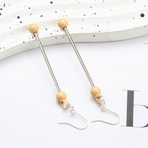 Handmade Beaded Earrings for Women Long Drop Design Lightweight Luxury Custom Jewelry <b>Gift</b> - Product Image 3