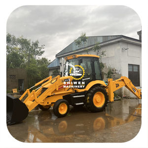 Chargeuses-pelleteuses d'occasion JCB 3CX importées du Royaume-Uni avec de bonnes performances de travail, chargeurs de roues d'occasion JCB3CX JCB4CX JCB1CX, vente directe en usine - Product Image 1