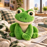 Peluche personnalisée CE CPC, grenouille en peluche, design de dessin animé, peluche douce, peluche personnalisée pour enfants, cadeaux