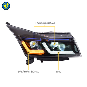 Đèn pha <span class=keywords><strong>LED</strong></span> động YU GUANG Chevrolet Cruze 2009-2013, đèn chạy ban ngày DRL, màu 6000k, phụ kiện nâng cấp đèn trước xe hơi mới - Product Image 4