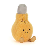Livraison Gratuite – Nouvelle Peluche Amuseables Ampoule de Luxe Douce et Mignonne – Jouet en Peluche Créatif en Forme d'Ampoule pour Décoration de Chambre et Cadeau d'Anniversaire