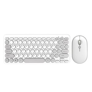 Office Retro Round Keycap Mouse <b>Keyboard</b> Kit Mous Teclado Multimedia Standard <b>USB</b> 2.4ghz Wireless <b>Keyboard</b> Mouse Combos - Product Image 6