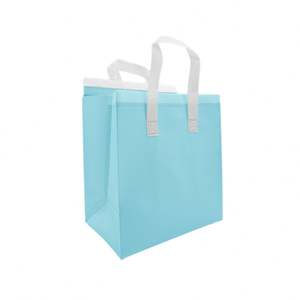 Bolsa Térmica Reutilizable Ecológica Personalizada, Bolsa de Comida para Llevar, Impresión de Logotipo Personalizado, Bolsas Reutilizables Reciclables - Product Image 2