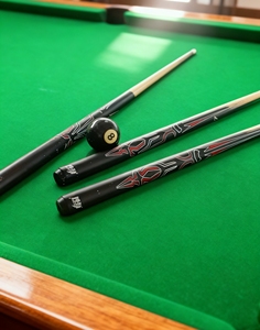 Miaojin Black Technology Carbon Fiber Rosewood One-piece Billiard Integrated Playing <span class=keywords><strong>Bar</strong></span> Factory Xiaotong Juhong Billiards - Product Image 4