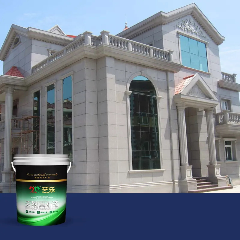 Yile Factory Wall Paint Supplier waterproof Stone paint for house Architectural paint