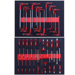 Carro de Herramientas Industrial de Alta Resistencia con Cajones Reforzados, Caja de Herramientas Multifuncional, Carro de Herramientas para Reparación Automotriz, 245 Piezas - Product Image 6