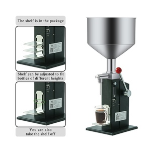Machine de remplissage <span class=keywords><strong>manuelle</strong></span> pour cosmétiques, gels, pâtes, crèmes, liquides, détergents - Product Image 6