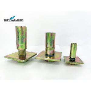 Staal prefab gegalvaniseerde plaat vierkante lood grondanker met hefvoet, gemaakt in China, ISO9001:2015/CE, draagvermogen 1300-32000 kg - Product Image 3