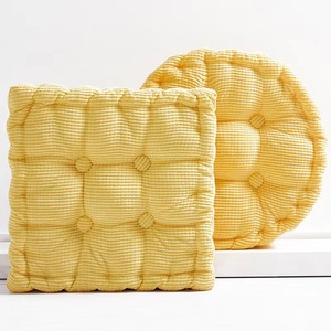 Cojines de lona de algodón para ventana de Bahía de estilo japonés de alta calidad, cojines lumbares para asiento de meditación yóguica Circular gruesa - Product Image 6