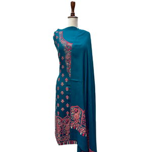 Costumes Jacquard Jamawar pour femmes, tissu tissé de qualité supérieure, robe traditionnelle 3 pièces, design personnalisé, fabricant OEM ODM en gros - Product Image 5