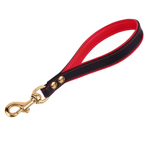สายจูงสัตว์เลี้ยงแบบปรับแต่งได้สายจูงสุนัขแบบชั้นเชือกหัวหนังวัวสายจูงขนาดใหญ่แบบสั้นอุปกรณ์สำหรับสัตว์เลี้ยงผู้ผลิต - Product Image 3