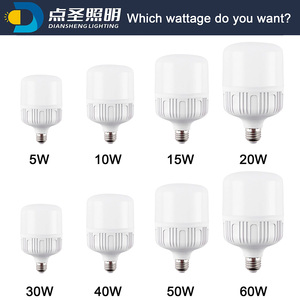 Bóng đèn LED bán buôn 5W 10W 20W 30W 40W 50W 60W, chân E27 B22, đèn LED, đèn chiếu sáng, đèn LED, đèn LED - Product Image 2