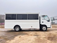 Nouveau minibus ISUZU ELF 100P japonais, capacité 12 places, diesel Euro 4, moteur Cummins automatique avant <4L, Chine, conduite à droite/gauche