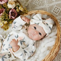 Poupée Reborn réaliste de 19 pouces en vinyle souple, jouet pour enfants, cadeau, vente en gros, personnalisable