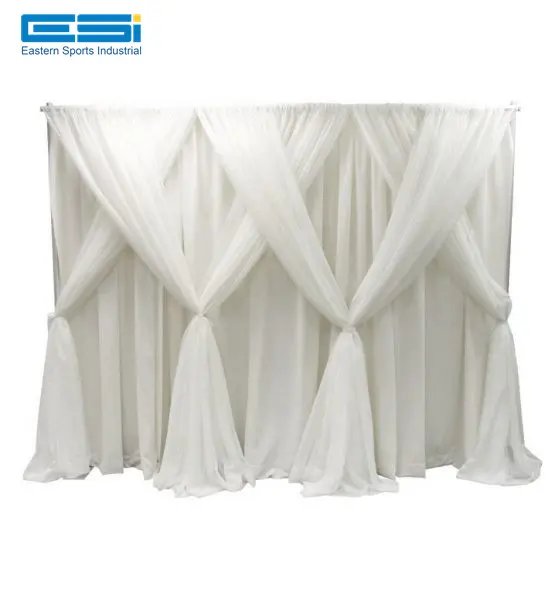 Tuyau réglable et support de drapé, toile de fond en Aluminium pour décorations de mariage, kits de tuyaux et de draperies en gros, offre spéciale
