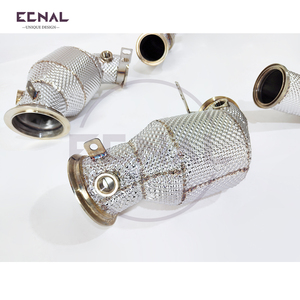 Ecnal pour BMW M5 F90 V8 4.4T Acier inoxydable Sport Downpipe Tuyau avant - Product Image 6