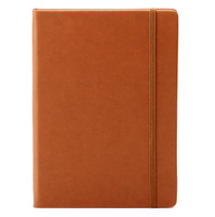 2024 promotionnel en gros A4 A5 A6 cahier couverture rigide impression personnalisée cahier en cuir PU avec reliure