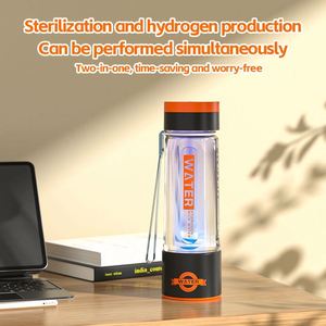 Générateur d'hydrogène intelligent portable rechargeable, filtre à eau riche en hydrogène, bouteille d'eau riche en hydrogène - Product Image 2