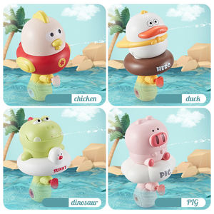 Außen pool kleine Tiere Kinder Mini Wasser pistole Spielzeug Ente Kind Baden Schießen Wassers prüh pistole Strand Wasserspiele Spielzeug - Product Image 4