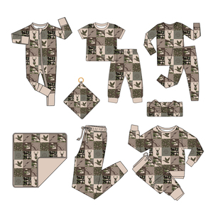 赤ちゃんロンパー赤ちゃん服幼児パジャマスリーパープリント竹製 - Product Image 5