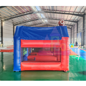 Combo <span class=keywords><strong>de</strong></span> 3 <span class=keywords><strong>jeux</strong></span> gonflables <span class=keywords><strong>de</strong></span> carnaval : Football, Lancer <span class=keywords><strong>de</strong></span> hache, Tir au basket - Marque MICO - Garantie 3 ans - Installation facile - Product Image 4