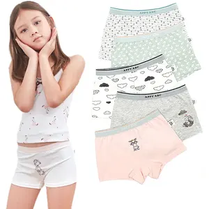 Preteen underwear young girls underwear panties model kids briefs