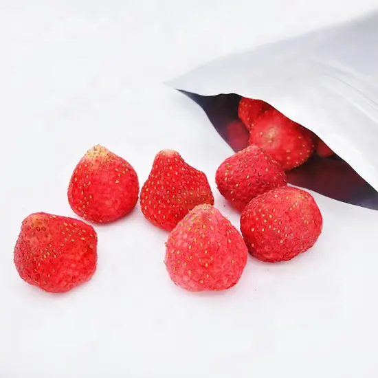 Werkspreis gefrorene erdbeere gefriert getrocknete erdbeerscheibe