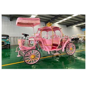 Fabricant de chariots électriques modernes sans chevaux, modèle Citrouille de Cendrillon, blanc - Product Image 5