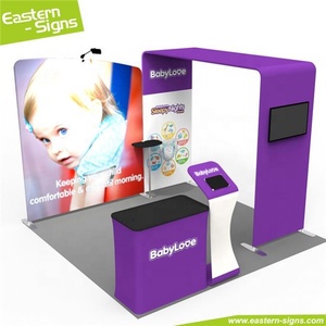 100% garantía de calidad tela de aluminio Comercio Justo instalar fácilmente exposición contratista booth soporte - Product Image 1