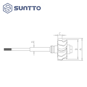 K28 פיר גלגל 5328-710-6300/ 5328-710-6602/5328-120-5004/ 5328-120-2103 forivec0 מנוע k3k - Product Image 4