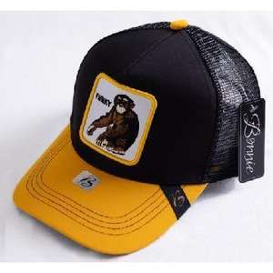 Gorra de camionero Sonic de 6 paneles, de malla, ajustable, unisex, informal, con panel frontal bordado, para primavera/verano, para adultos - Product Image 1