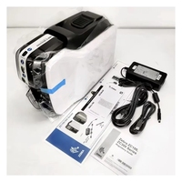 Imprimante de cartes ZEBRA ZC100 300 DPI, imprimante de cartes PVC économique, imprimante de cartes RFID simple face