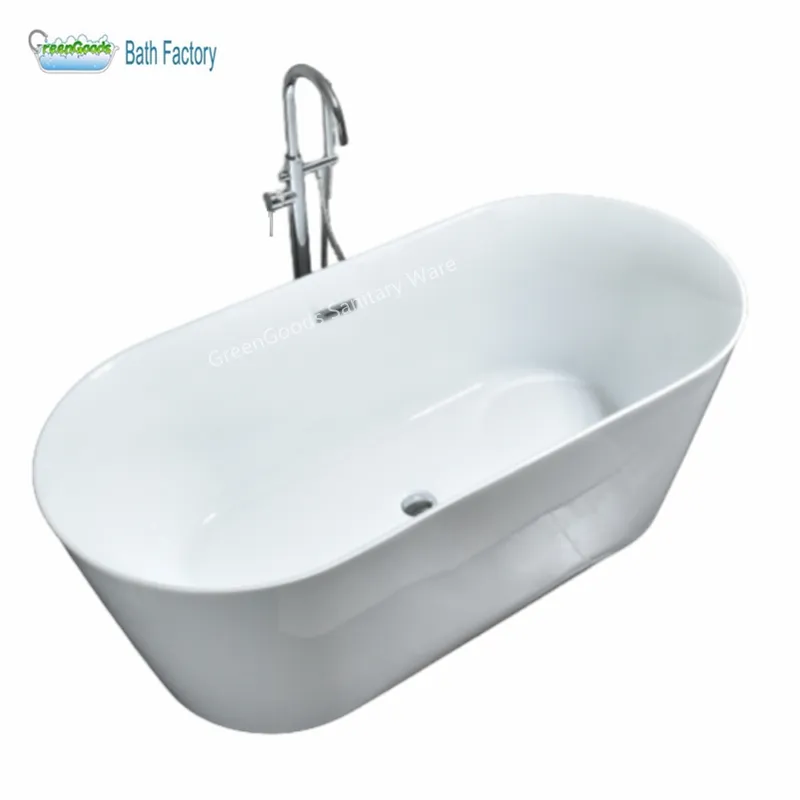 CE Home Specified a Wide Range of bath 1500mm X 700mm Freestanding Oval Shape Bathtub
