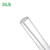 Atomiseur de parfum portable cylindrique transparent de haute qualité personnalisé de 10 ml, 20 ml, 30 ml, flacons d'échantillon de parfum en verre à col serti