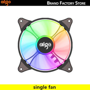 Ventilateur de boîtier <span class=keywords><strong>Aigo</strong></span> (OEM) AR12 120 mm ARGB, ventilateur de boîtier d'ordinateur silencieux, refroidissement haute performance, ventilateur CPU - Product Image 6
